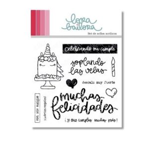 Sello Mi cumple , lora bailora
