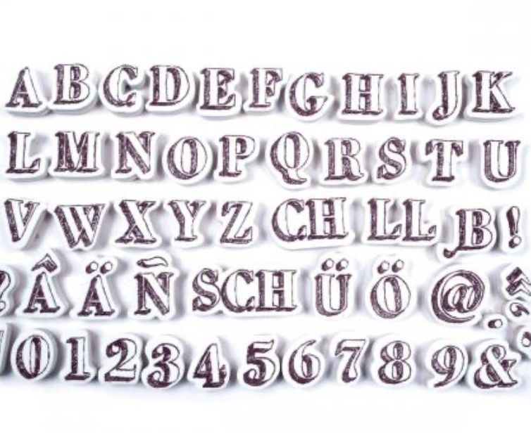 Sello abecedario, Scrap