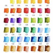 Caja – abanico de acuarela 42 colores Start