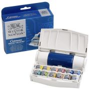 Caja acuarela , 12 godets de campo, COTMAN, Winsor & Newton