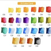 Caja – abanico de acuarela 25 colores Start
