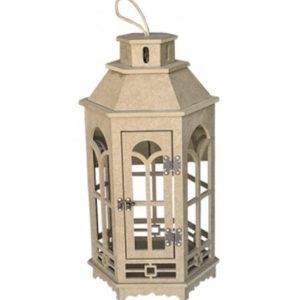 Farol hexagonal M DM , 24 x 28 x 52