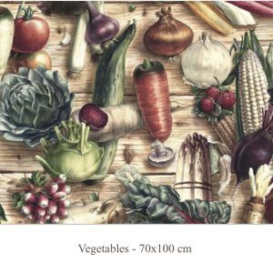 Papel decoupage, vegetables, 70 x 100, WP13-03