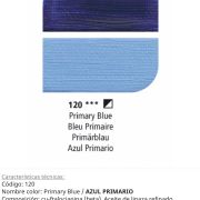 Pintura óleo Primary Azul/ Azul Primario, 120, 38 ml, Graduate Oil, Daler Rowney
