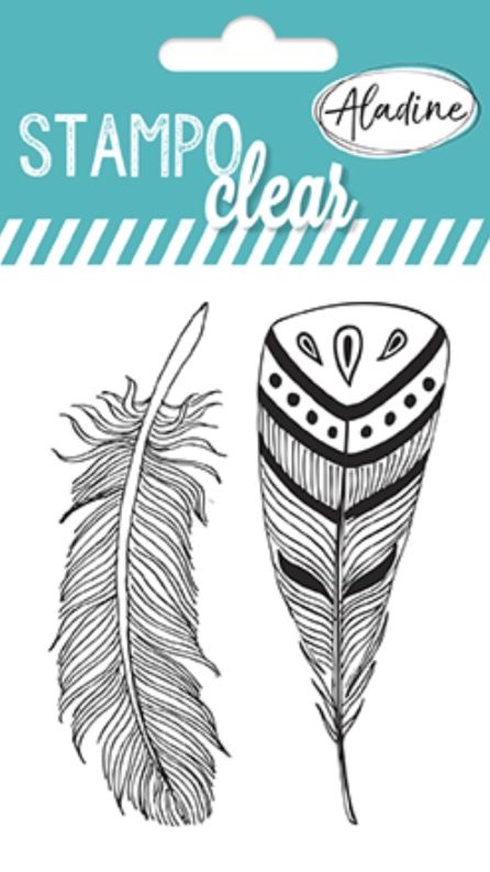 Sello plumas, Aladine, 04382