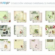 Vintage Chrismas, 30 x 30 , papersforyou