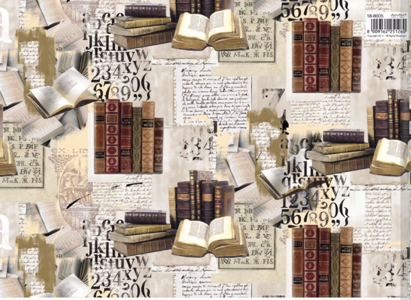 Papel KARTOS, LIBRI E SCR, 70 x 100, 8005