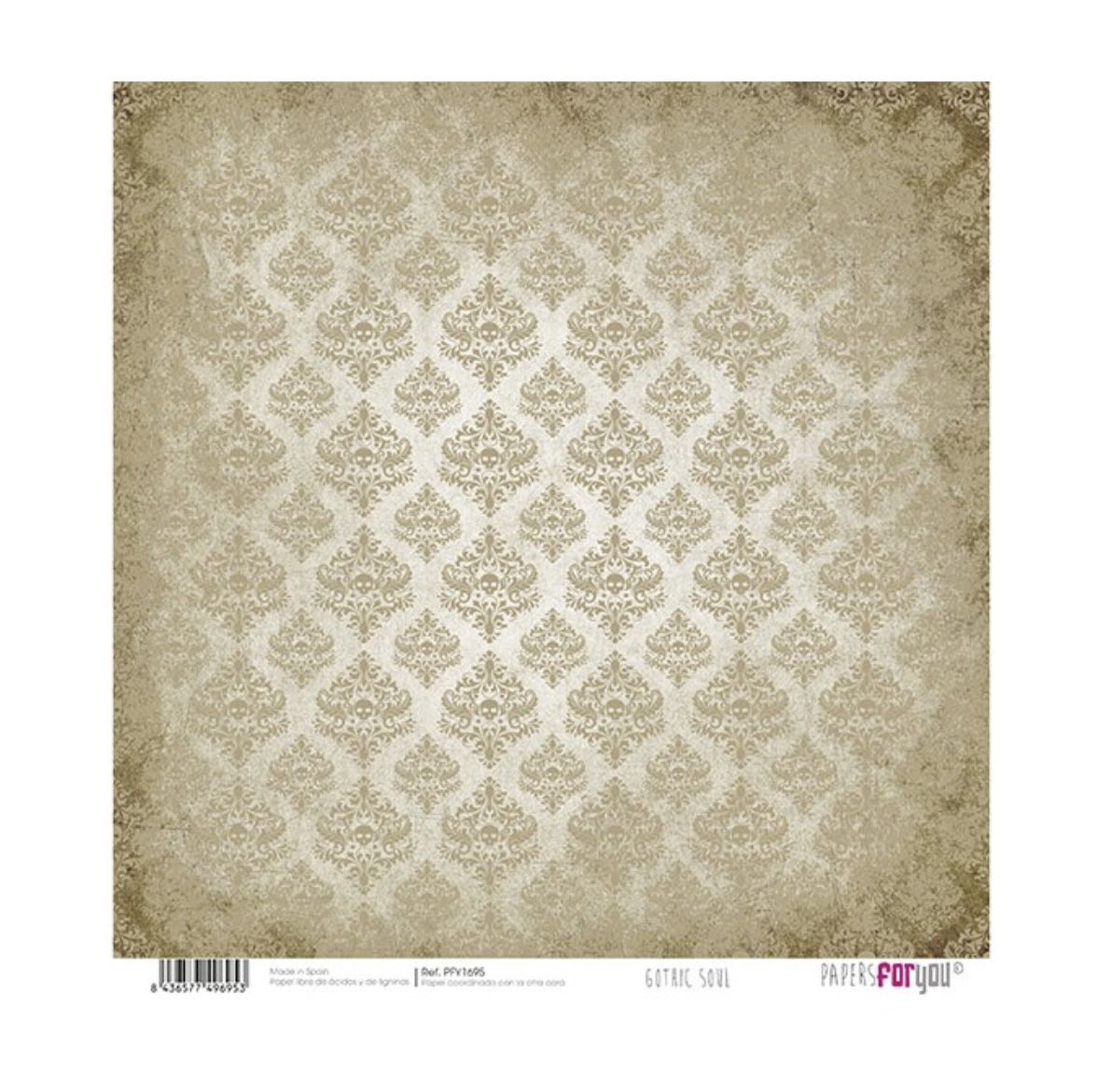 Colección scrap Gothic Soul Collection, papersforyou, 30 x 30 ,