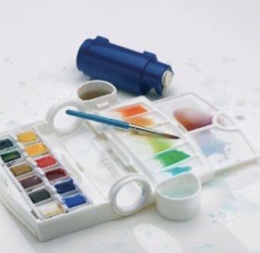 Caja acuarela , 12 godets de campo, COTMAN, Winsor & Newton
