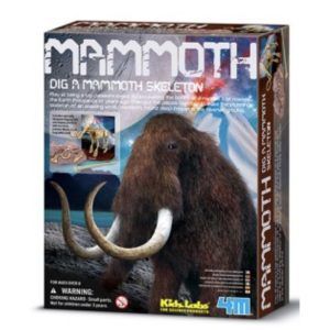 Mammoth, dig a mammoth skeleton, +8años, 4M