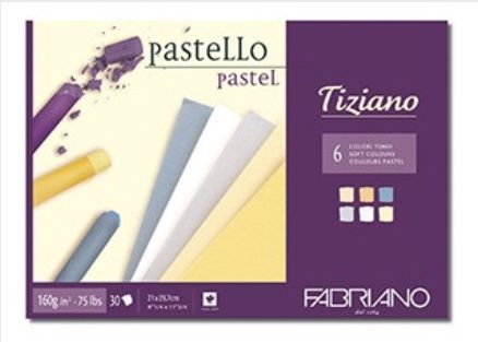 Bloc de pastel Tiziano, fabriano