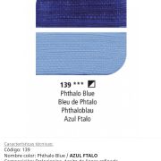 Pintura óleo , Phathalo Blue/ Azul Fthalo, 139, 38 ml , Graduate Oil, Daler Rowney