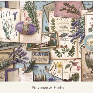 Papel decoupage, Provence & Herbs, 70 x 100 cm , WP15-01