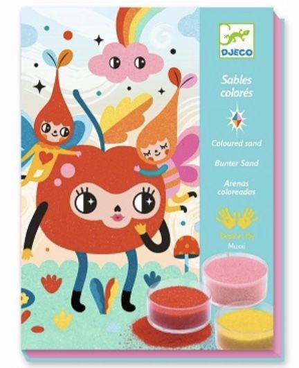 Arenas coloreadas, 4-8 años, DJO8678