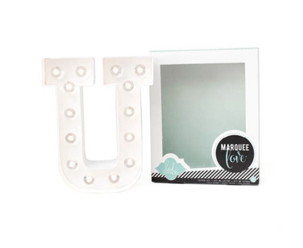 Letra con luz Marquee Love «U» Art.-Nr. 369100