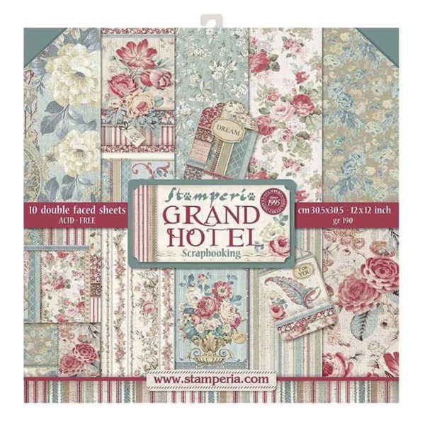 Colección Stamperia 30 x 30 , Grand Hotel