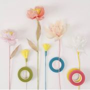 Tape rosa floral