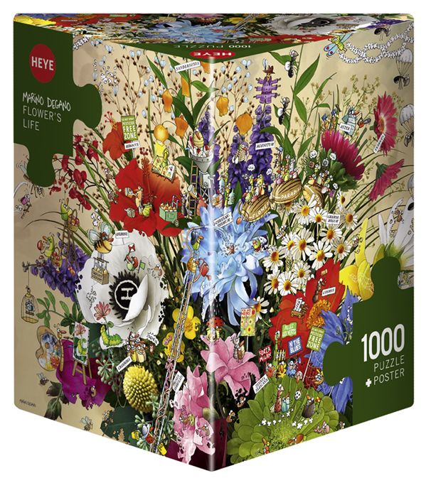 HEYE Puzzle 1000 Flower’s Live Art.-Nr. 29787
