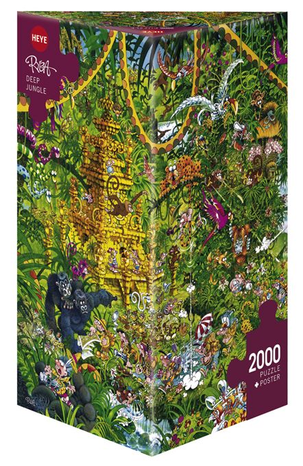 HEYE Puzzle 2000 Deep Jungle Art.-Nr. 29892