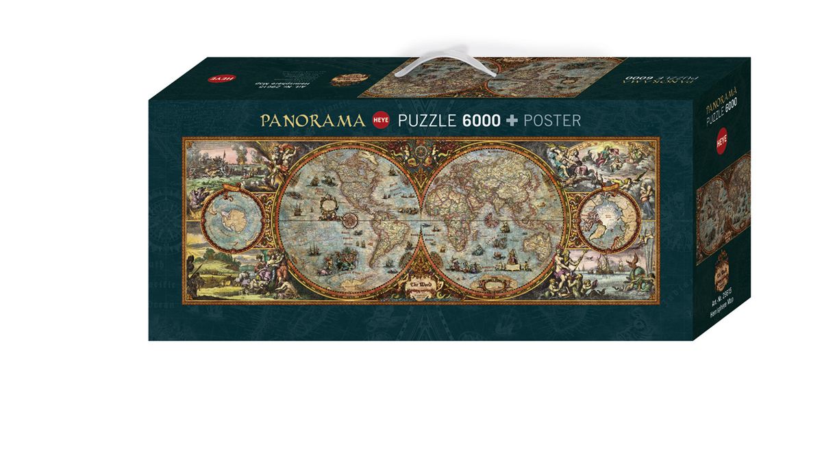 HEYE Puzzle 6000 Hemisphere Art.-Nr. 29615