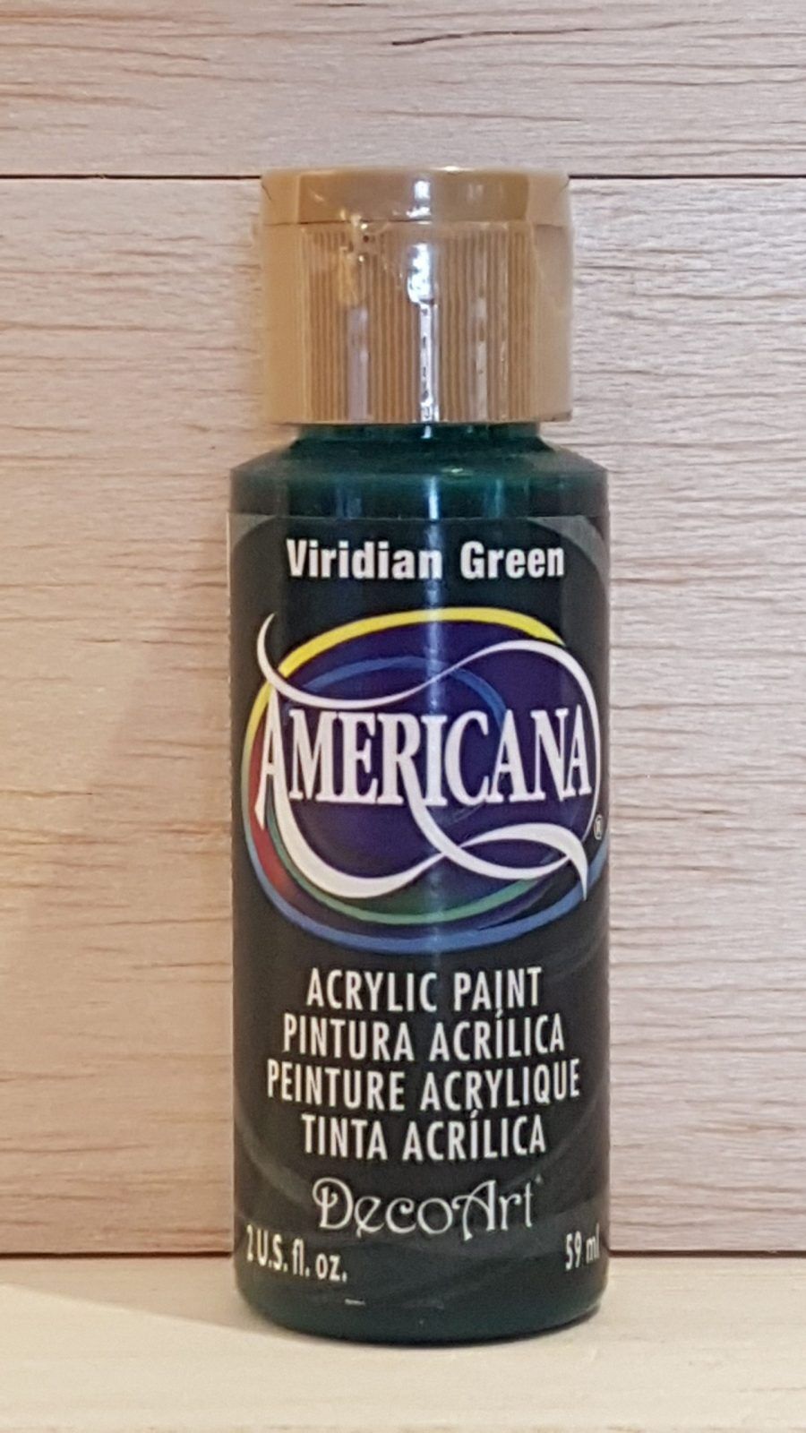 Americana Acrílico Mate 59 cc DA108 Verde Thalo
