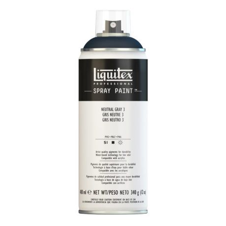 Liquitex Spray Acrílico (091) Gris Neutro 3 – 3599 (opaco)