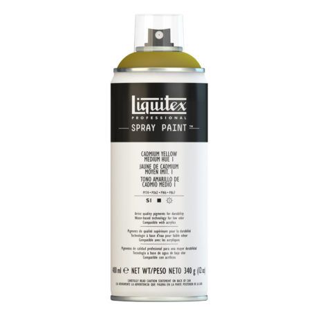 Liquitex Spray Acrílico (063) Tono Amarillo Cadmio Medio 1 – 1830 (opaco)