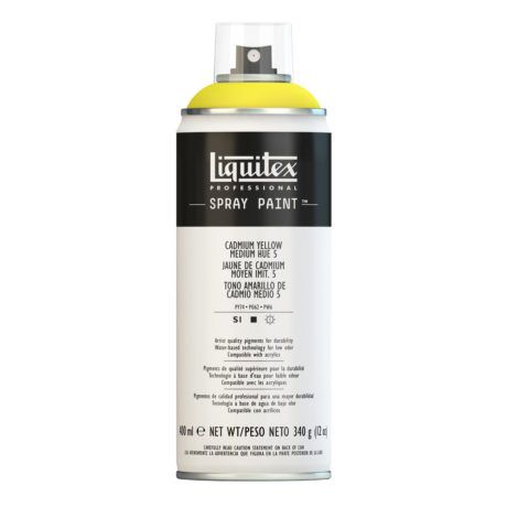 Liquitex Spray Acrílico (006) Tono Amarillo Cadmio Medio 5 – 5830 (opaco)