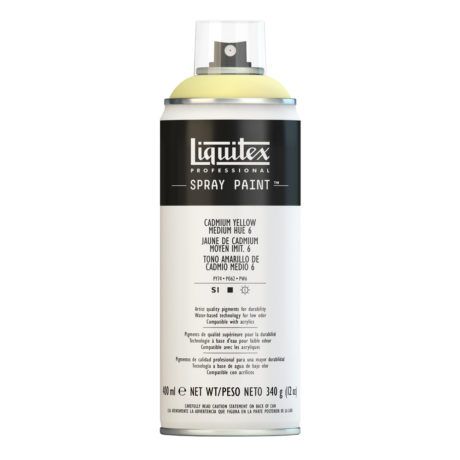 Liquitex Spray Acrílico (002) Tono Amarillo Cadmio Medio 6 – 6830 (opaco)