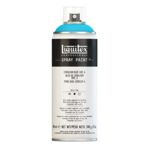 Liquitex Spray Acrílico (044) Tono Azul Cerúleo 6 - 6470 (opaco)