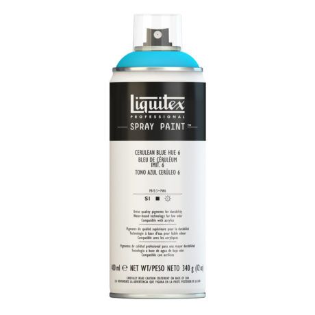 Liquitex Spray Acrílico (044) Tono Azul Cerúleo 6 – 6470 (opaco)