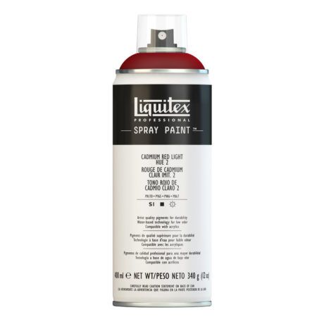 Liquitex Spray Acrílico (071) Tono Rojo Cadmio Claro 2 – 2510 (opaco)