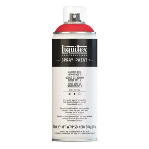 Liquitex Spray Acrílico (019) Tono Rojo Cadmio Medio 5 – 5151 (opaco)