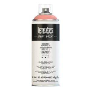 Liquitex Spray Acrílico (015) Tono Rojo Cadmio Medio 6 - 6151 (opaco)