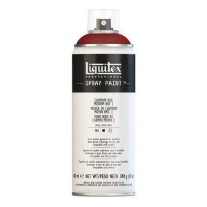 Liquitex Spray Acrílico (072) Tono Rojo Cadmio Medio 2 – 2151 (opaco)