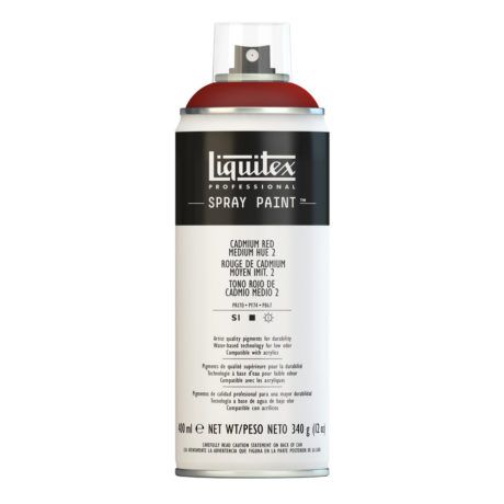 Liquitex Spray Acrílico (072) Tono Rojo Cadmio Medio 2 – 2151 (opaco)