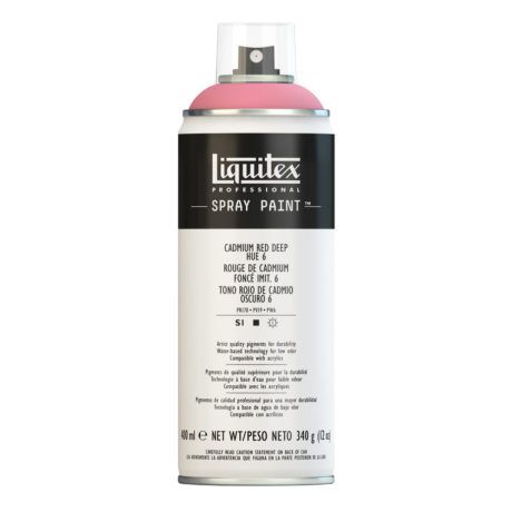 Liquitex Spray Acrílico (025) Tono Rojo Cadmio Oscuro 6 – 6311 (opaco)