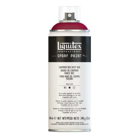 Liquitex Spray Acrílico (021) Tono Rojo Cadmio Oscuro – 0311 (opaco)