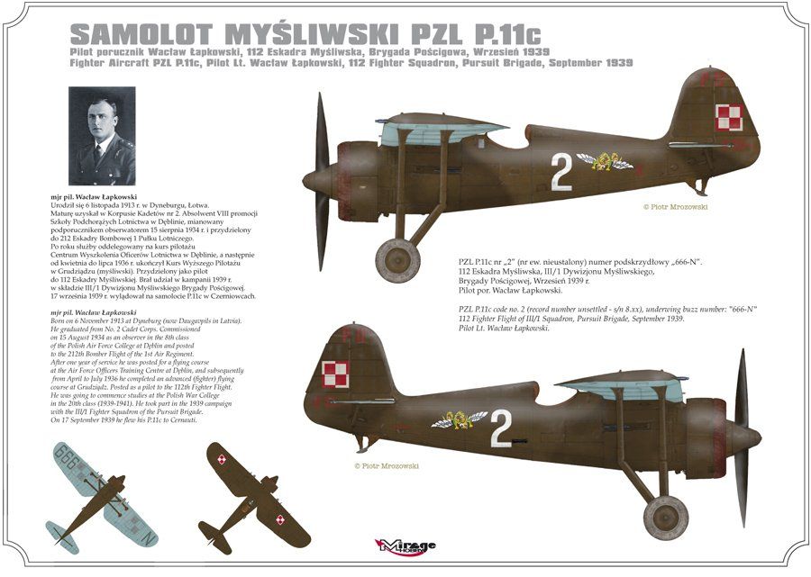 1:48 Fighter PZL P.11c Art.-Nr 481009