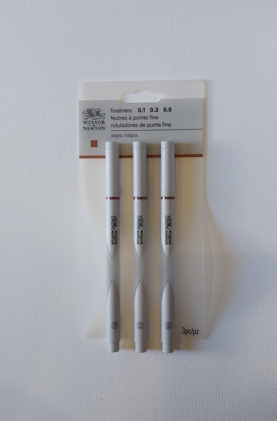 Fineliner Set 3 Surtido Sepia