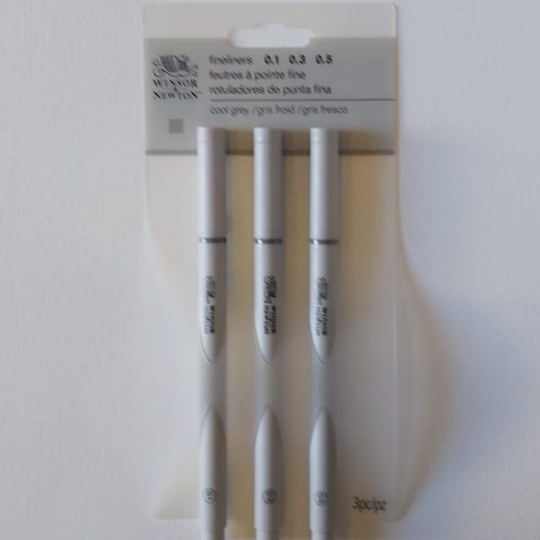 Fineliner Set 3 Surtido Cool Grey