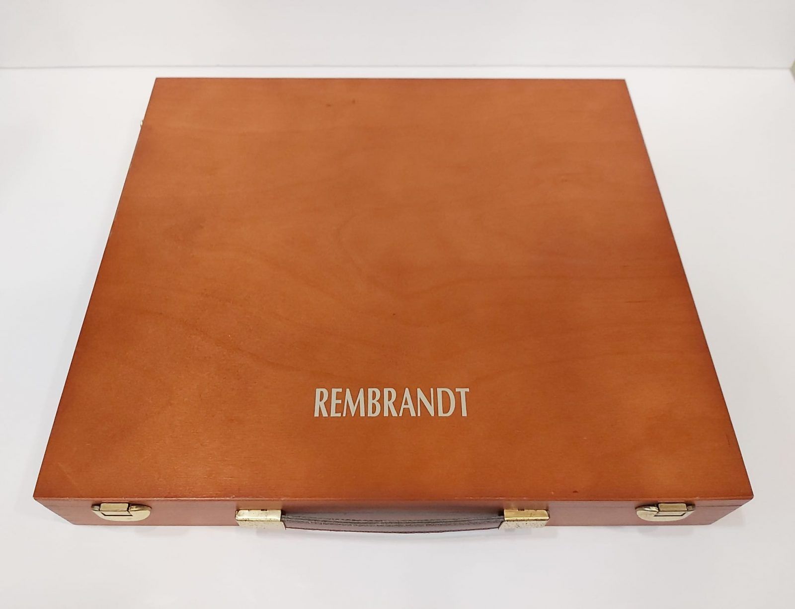 Caja Madera Óleo Rembrandt 24 tubos