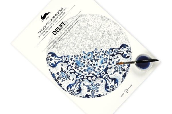 Artists’ Colouring Book Delft Art.-Nr. 8185