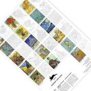Artists’ Colouring Book Vincent van Gogh Art.-Nr. 8192