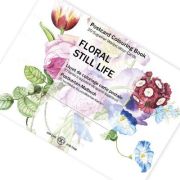 Postcard Colouring Book Floral Still Life Art.-Nr. 6044