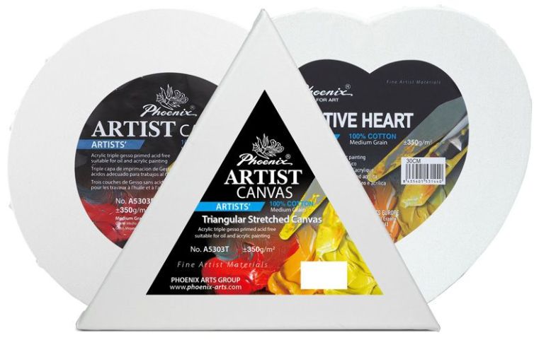 Lienzo Formas – Corazón 40 cms.