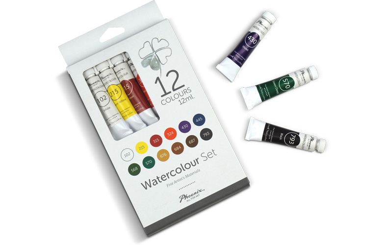 Set Acuarela 12 colores Art.-Nr. PW12125