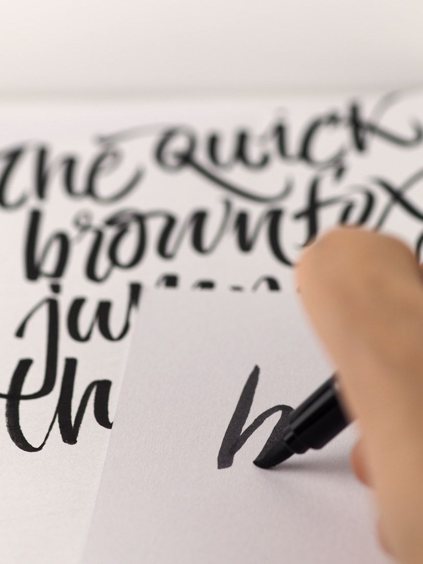 Bloc Lettering A5