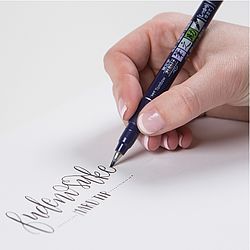 Rotulador Tombow Fudenosuke Negro