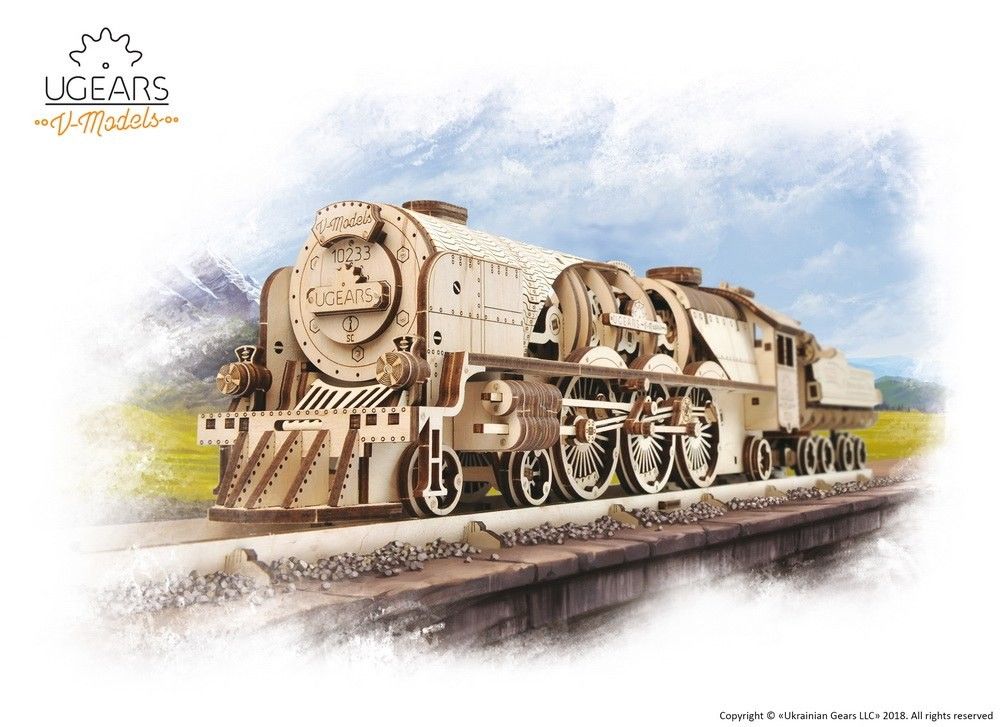 Locomotora de Vapor V-Express Art.-Nr. 70058